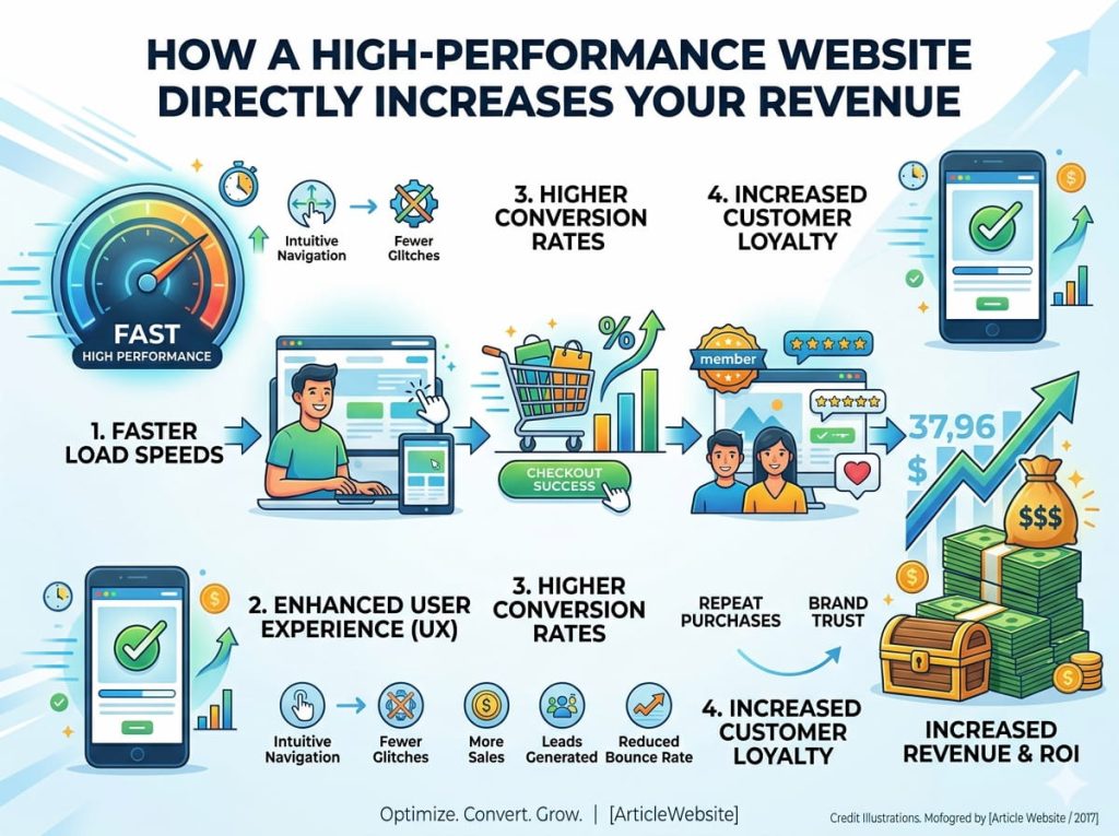 Boost Your Bank Account: The ROI of a Lightning-Fast Website